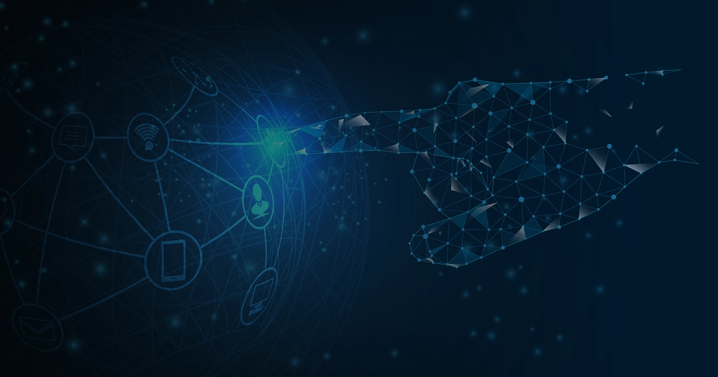 Grafica di sfondo della pagina contatti di ModeBitnex